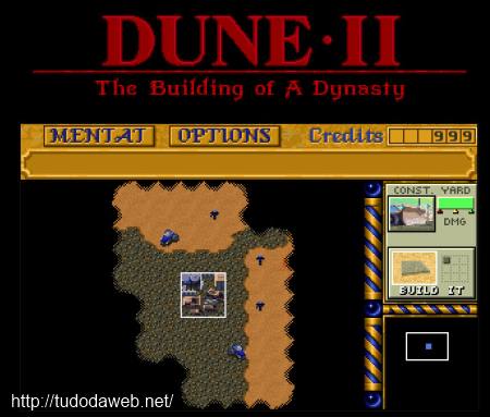 Jogo Dune II – The Building of a Dynasty Grátis Online