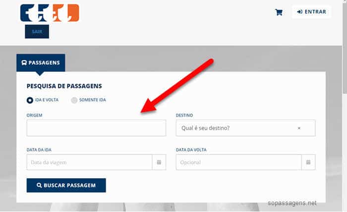 Como comprar passagens da TTL pela internet