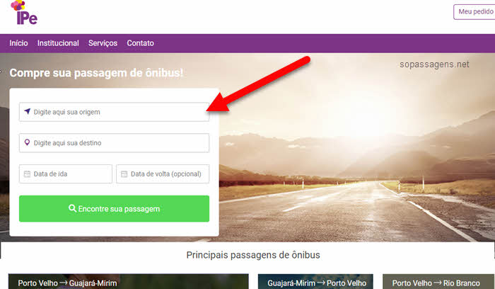 Pode comprar passagem da Ipê Transporte pela internet e aplicativo?