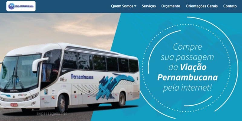 Como comprar passagens da viação Pernambucana pela internet