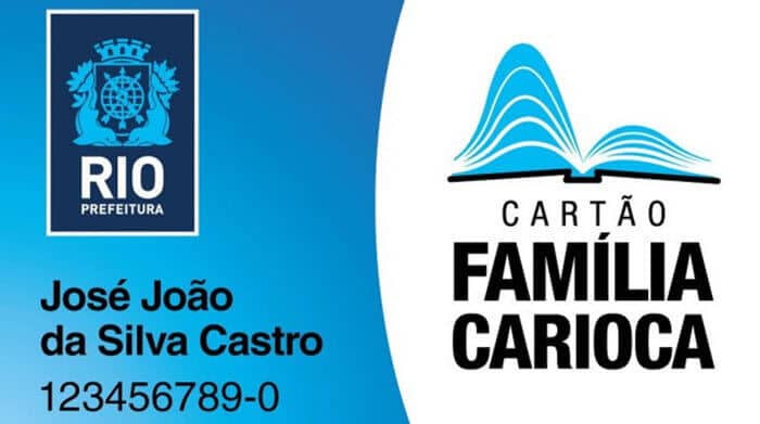 Cartão Família Carioca